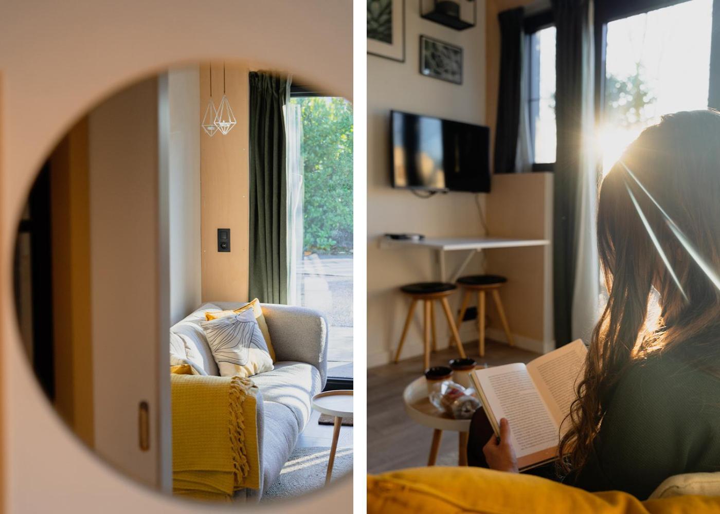 Romantisch Huisje Met Houtkachel & Airco Op 2,5Km Van Zee 그로데 외부 사진